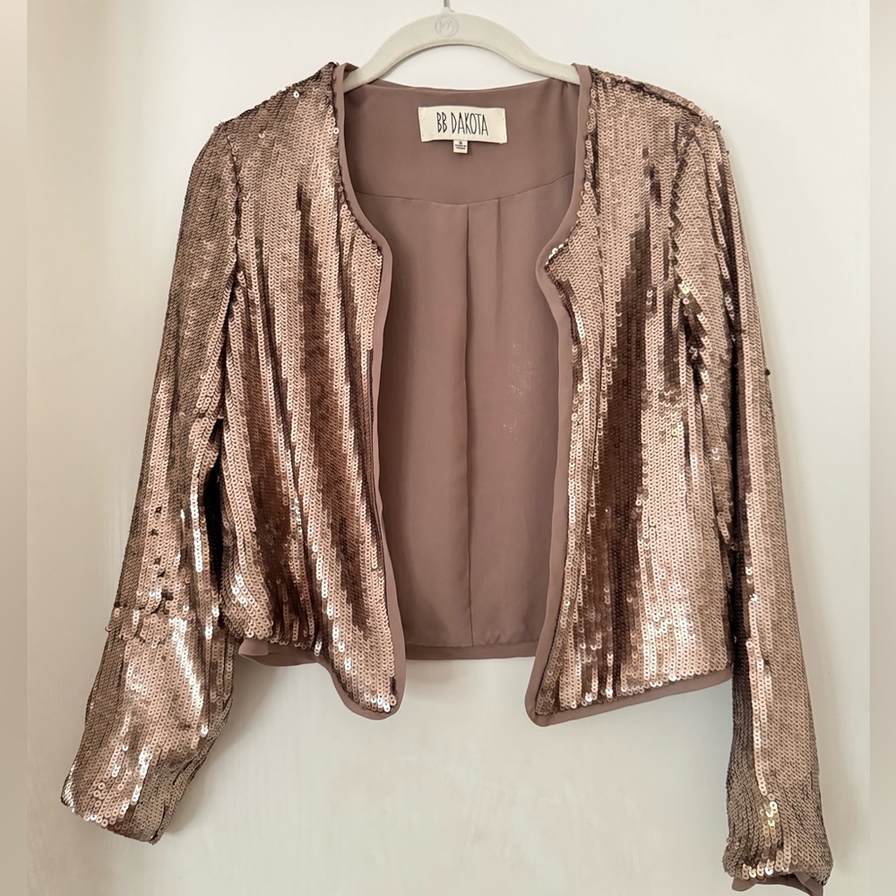 Perfect Sequin Jacket Bb Dakota